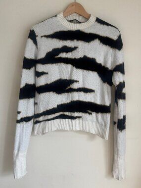 All Saints Pernille Zebra Print Sweater